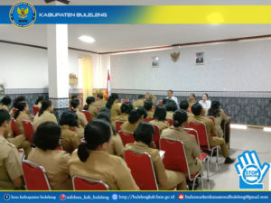 SOSIALISASI P4GN DAN DETEKSI DINI MELALUI TEST URINE PADA PEGAWAI BKPSDM KAB. BULELENG