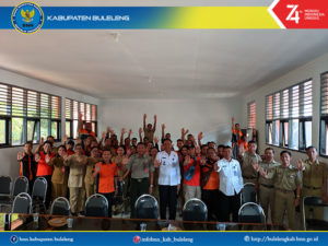 SOSIALISASI P4GN DAN DETEKSI DINI MELALUI TEST URINE PADA PEGAWAI BPBD KAB. BULELENG