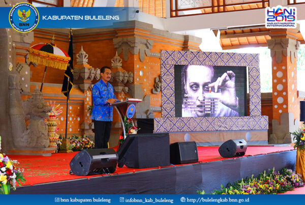PERINGATAN HARI ANTI NARKOTIKA INTERNASIONAL (HANI) 2019 DI GEDUNG KESENIAN MARIA TABANAN