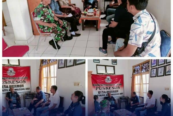 Koordinasi dalam Rangka Advokasi Program Ketahanan Keluarga Anti Narkoba Berbasis Sumber Daya Pembangunan Desa (Desa Bersinar) Desa Patemon