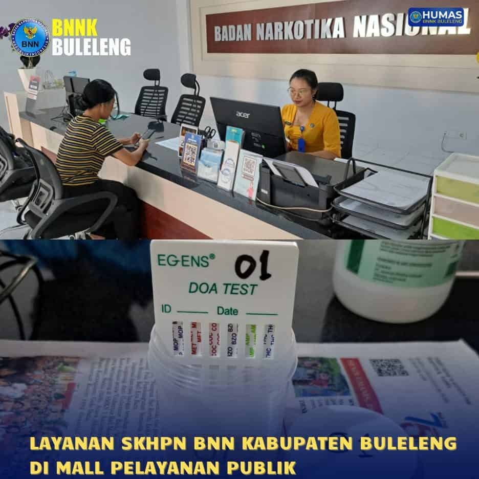 Layanan SKHPN BNN Kabupaten Buleleng di Mall Pelayanan Publik Layanan SKHPN BNN Kabupaten Buleleng di Mall Pelayanan Publik