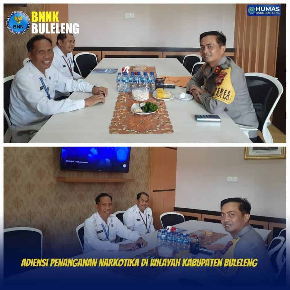 Audiensi dan Koordinasi terkait masalah Narkotika di Wilayah Kabupaten Buleleng