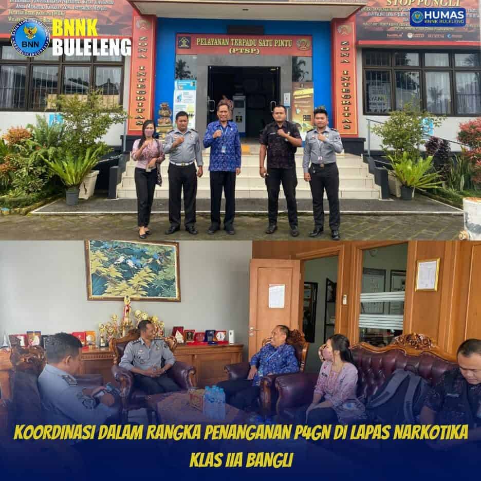 Koordinasi Terkait Penanganan P4GN Koordinasi Terkait Penanganan P4GN