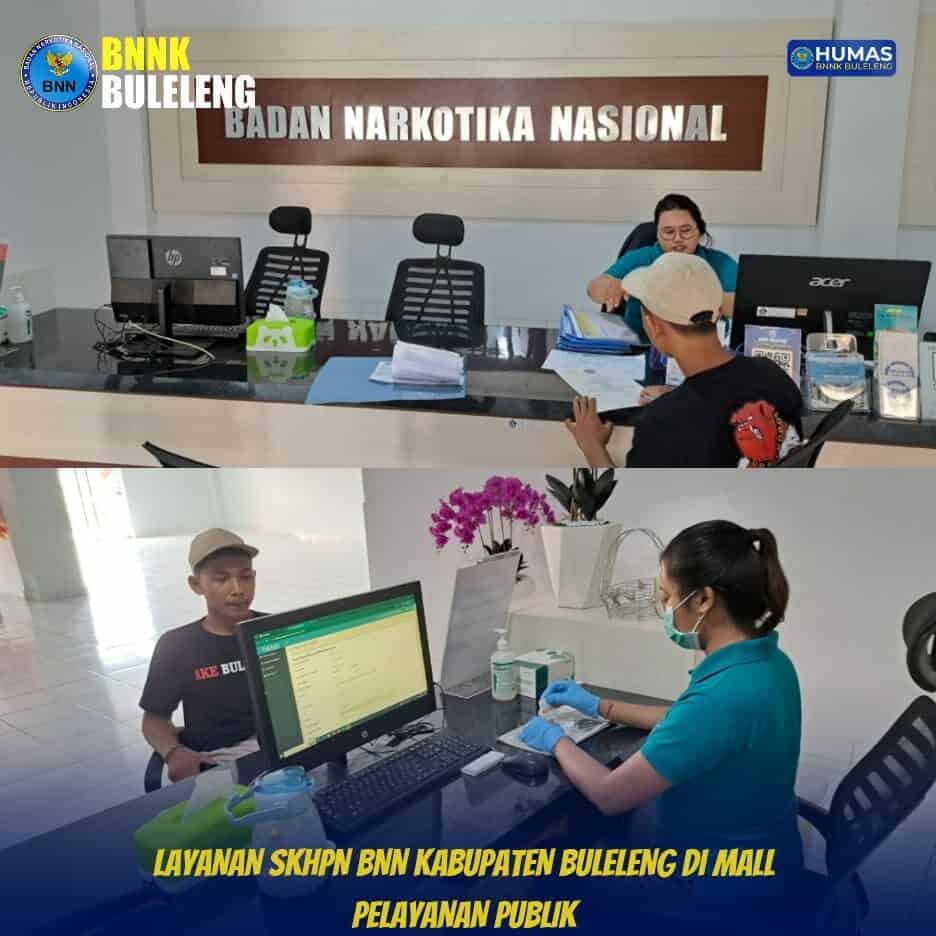 Layanan SKHPN BNN Kabupaten Buleleng di Mall Pelayanan Publik Layanan SKHPN BNN Kabupaten Buleleng di Mall Pelayanan Publik