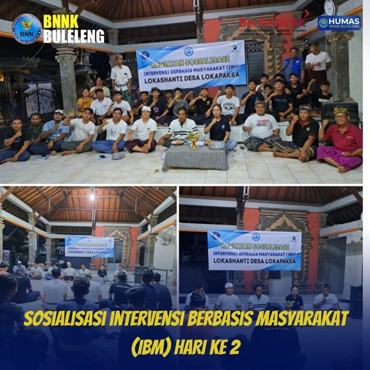 Kegiatan IBM Loka Shanti Desa Lokapaksa berupa “Sosialisasi IBM Ke-2