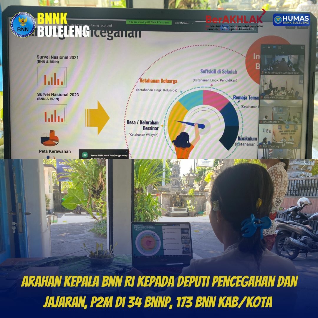 Arahan Kepala BNN RI kepada Deputi Pencegahan dan jajaran Arahan Kepala BNN RI kepada Deputi Pencegahan dan jajaran