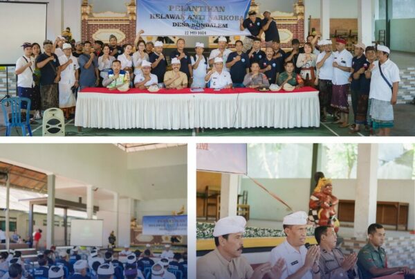 Pelantikan Relawan Anti Narkoba Desa Bondalem Pelantikan Relawan Anti Narkoba Desa Bondalem