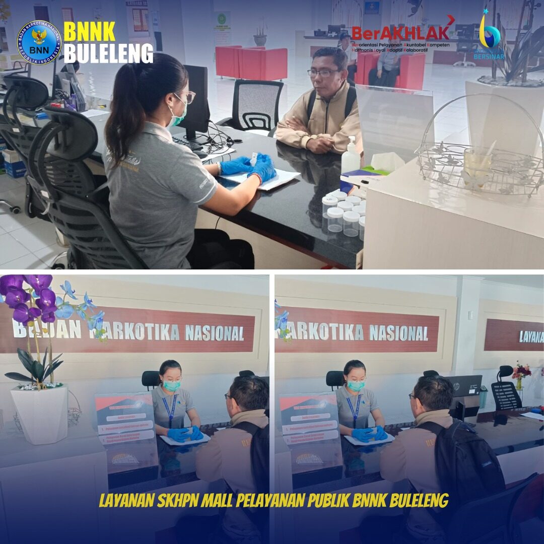 Layanan SKHPN BNN Kabupaten Buleleng di Mall Pelayanan Publik