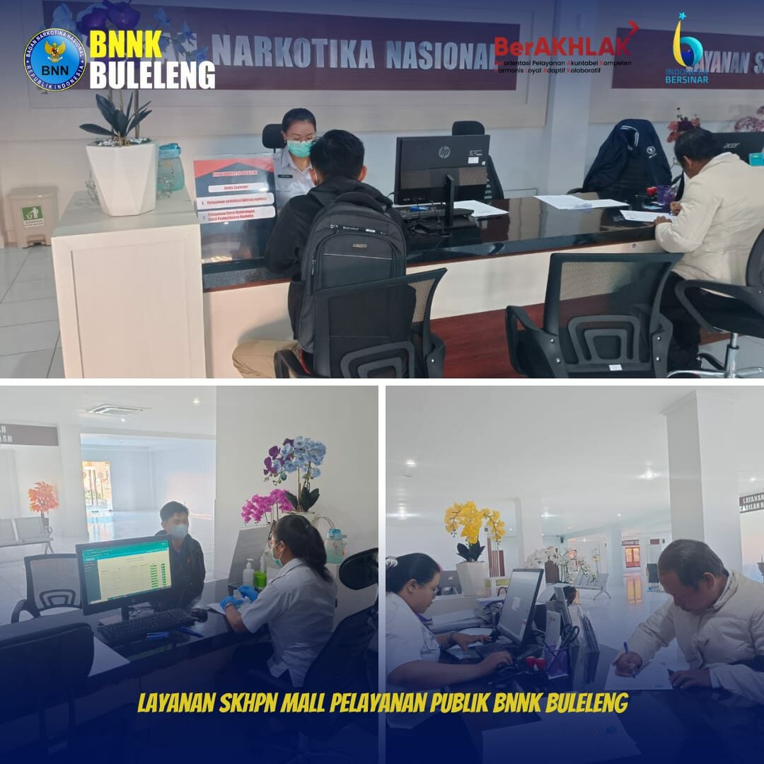 Layanan SKHPN BNN Kabupaten Buleleng di Mall Pelayanan Publik Layanan SKHPN BNN Kabupaten Buleleng di Mall Pelayanan Publik