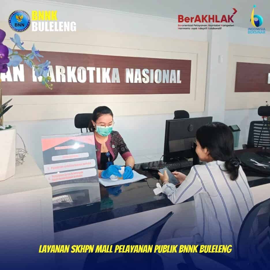 Layanan SKHPN BNN Kabupaten Buleleng di Mall Pelayanan Publik Layanan SKHPN BNN Kabupaten Buleleng di Mall Pelayanan Publik