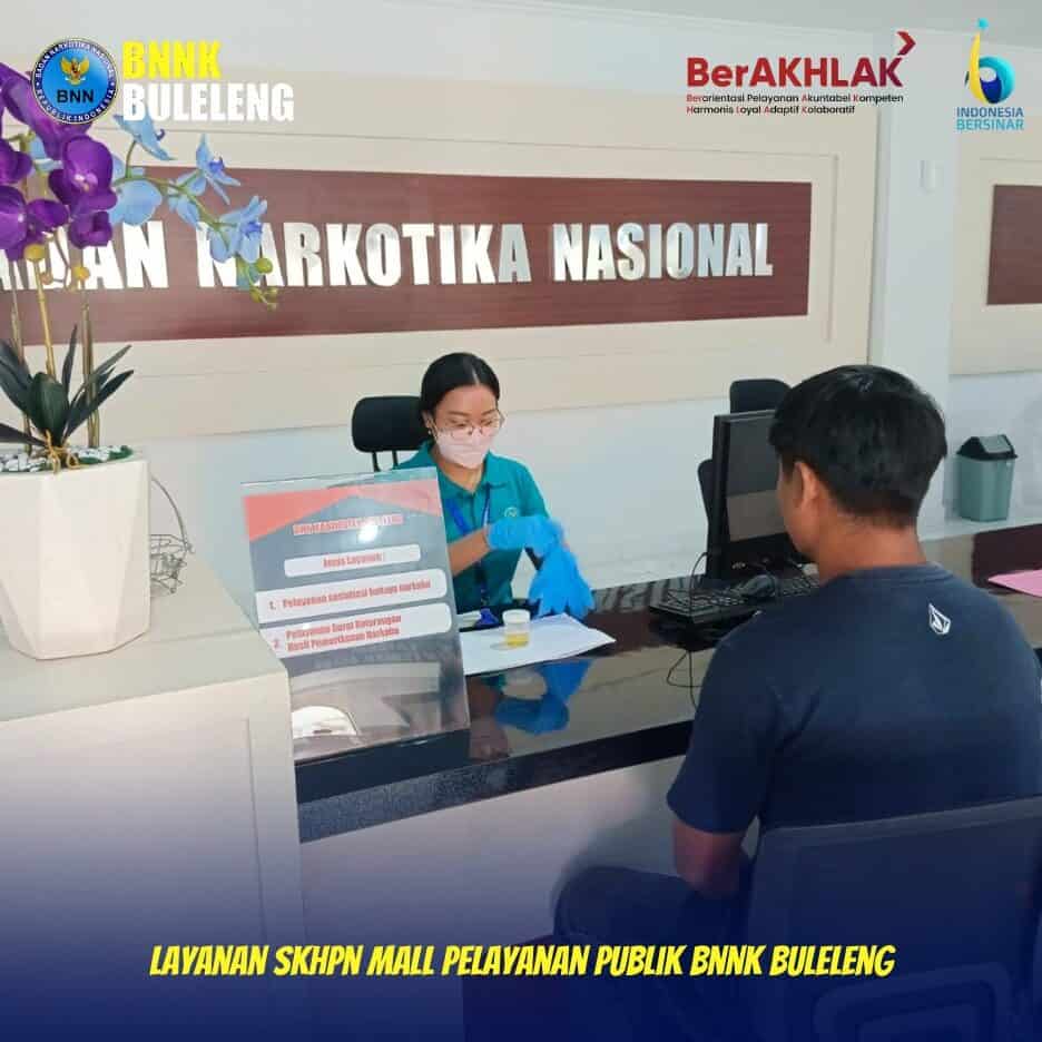 Layanan SKHPN BNN Kabupaten Buleleng di Mall Pelayanan Publik Layanan SKHPN BNN Kabupaten Buleleng di Mall Pelayanan Publik