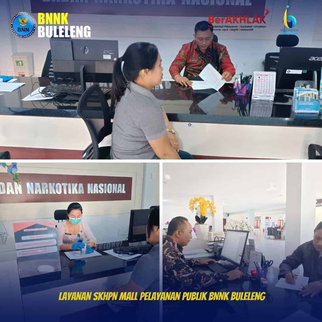 Layanan SKHPN BNN Kabupaten Buleleng di Mall Pelayanan Publik Layanan SKHPN BNN Kabupaten Buleleng di Mall Pelayanan Publik