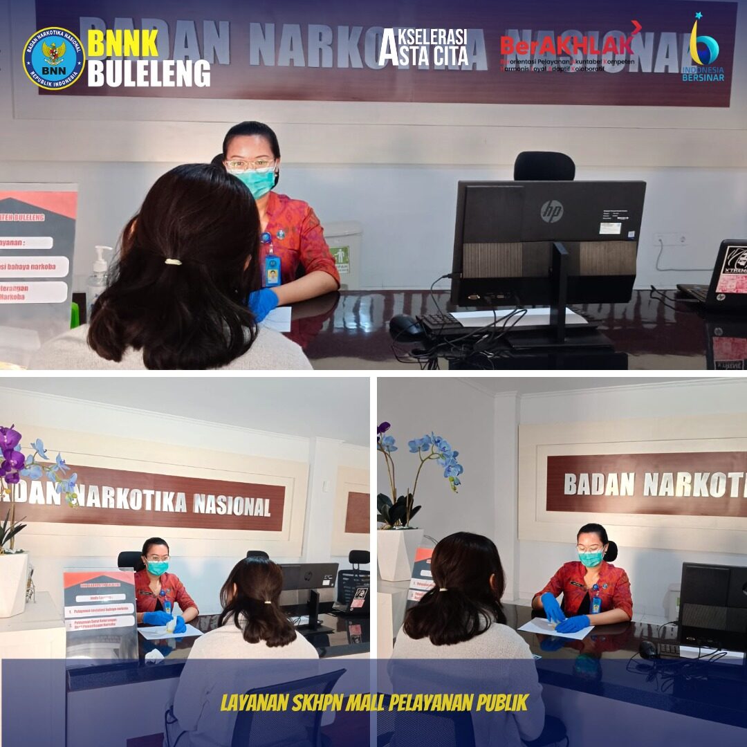 Layanan SKHPN BNN Kabupaten Buleleng di Mall Pelayanan Publik