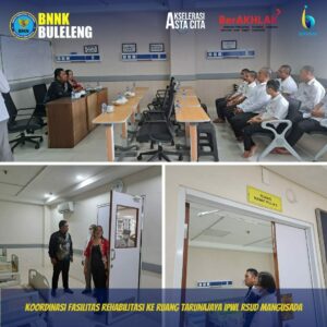 Koordinasi Fasilitas Rehabilitasi Instansi Pemerintah (RS Manah Shanti Mahottama Bangli & RSD Mangusada Badung)